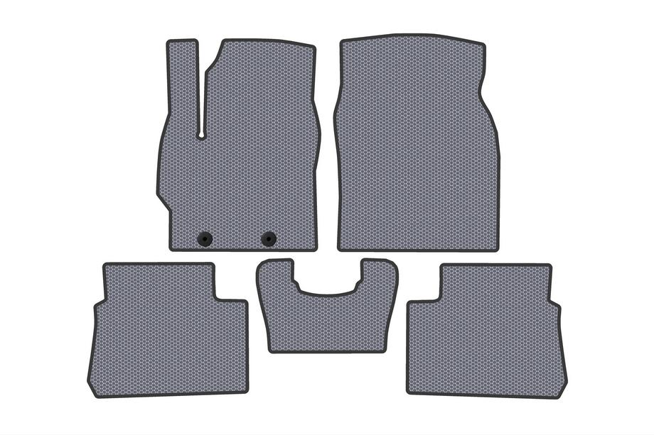 Toyota Yaris/Yaris Cross (XP210) 2020- Carsuit Rubber Floor Mats (Hybrid, Grey) Image