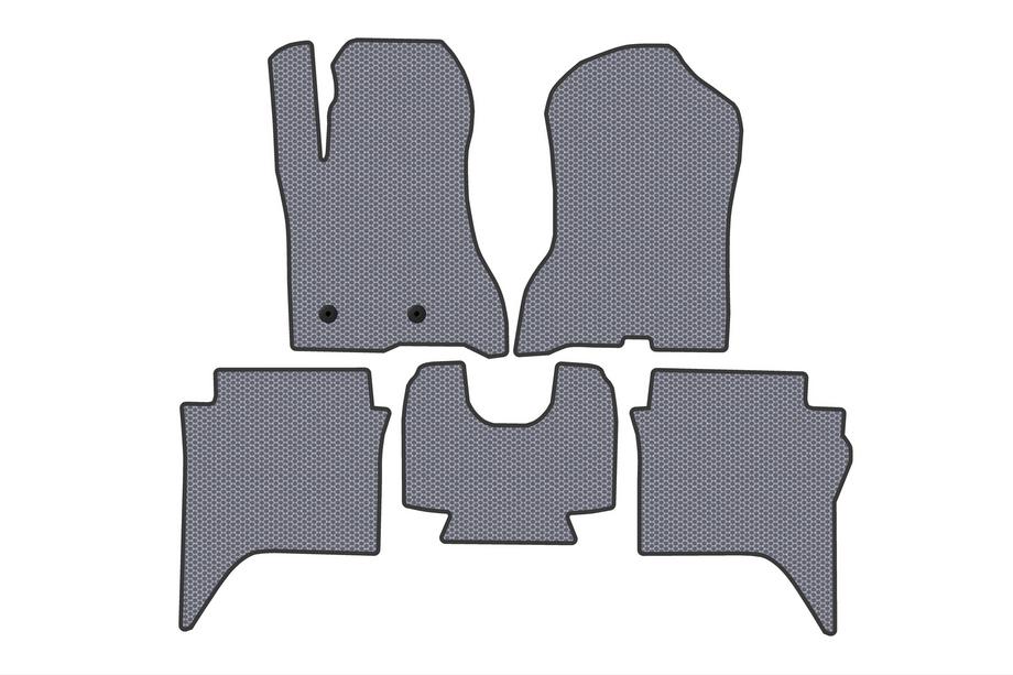 Volkswagen Amarok 2022- Rubber Floor Mats Carsuit (Gray) Image