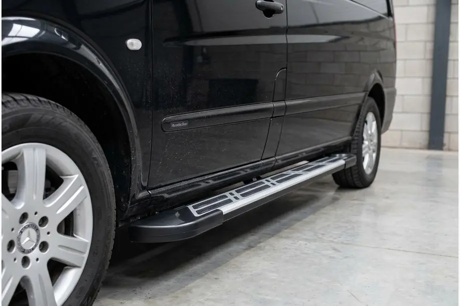 Mercedes Vito/V-class W447 2014- Side Steps Sunrise (2 pcs, Aluminum) Image