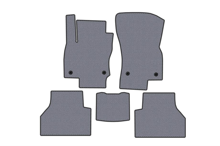 Volkswagen Caddy 2020- Rubber Floor Mats Carsuit (Gray) Photo 1