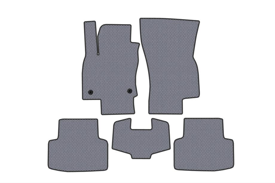 Volkswagen Taos/Tharu 2018–2024 Rubber Floor Mats Carsuit (Gray) Image