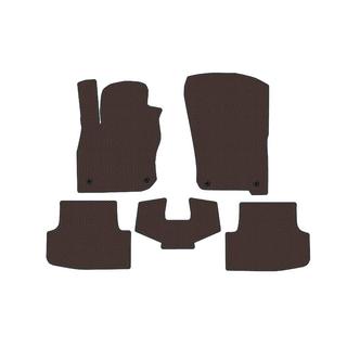 Rubber floor mats Carsuit (Sedan, brown) Audi A3 2020- photo 1