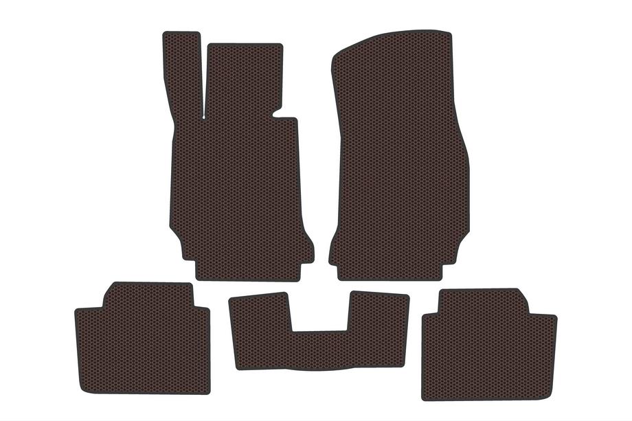 BMW 4 Series F32/F33/F36 2012-2020 Rubber Floor Mats Carsuit (For F36, Brown) Photo 1