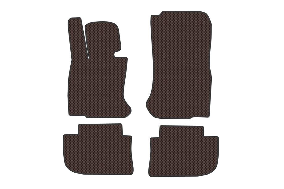 BMW 6 Series F12/F13/F06 2011-2018 Rubber floor mats Carsuit (for F06, Brown) Image