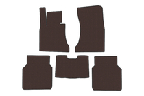BMW 7 Series E65/66 2001-2008 Rubber floor mats Carsuit (for E66, brown) photo 1