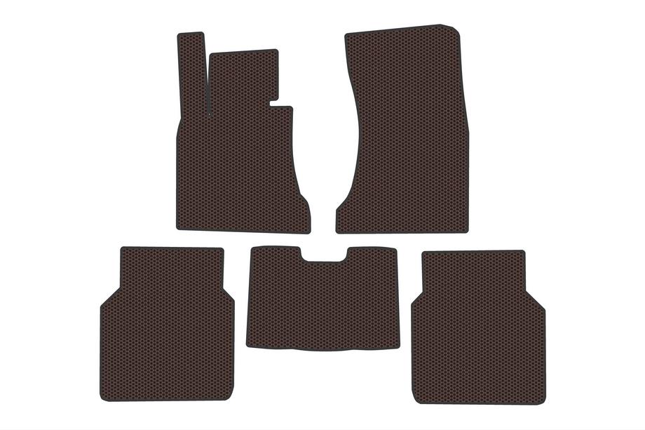BMW 7 Series E65/66 2001-2008 Rubber floor mats Carsuit (for E66, brown) Image