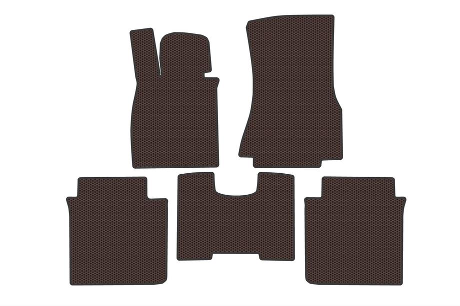 BMW 7 Series G70/G71 2022- Rubber floor mats Carsuit (for G70E, brown) Image