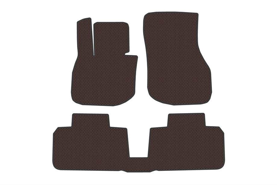 BMW X1/iX1 (U11) 2022- Rubber Floor Mats Carsuit (For IX1, Brown) Photo 1