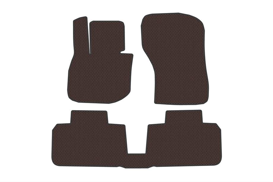 BMW X2 U10 2023- Rubber Floor Mats Carsuit (For IX2, brown) Image
