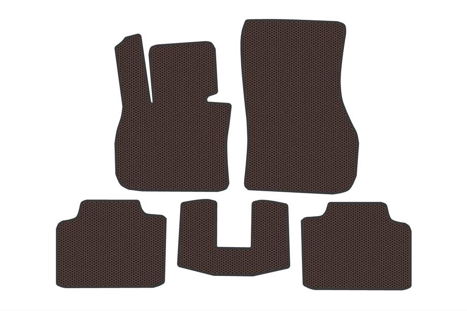 BMW X1/iX1 (U11) 2022- Rubber Floor Mats Carsuit (For X1, Brown) Photo 1