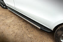 Mercedes Vito/V-class W447 2014- Side Steps Duru (2 pcs, Aluminum) Short and Medium photo 1