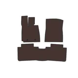 Rubber Floor Mats Carsuit (Brown)