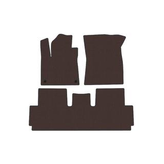 Carsuit rubber floor mats (for Grand, 2 rows, Brown) Citroen C-4 Picasso 2013–2022 photo 1