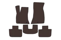 Chrysler C300 2011-2023 Rubber Floor Mats Carsuit V2 (Brown) photo 1