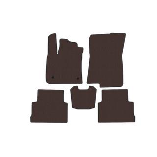 Rubber Floor Mats Carsuit (2 Rows, Brown) photo 1