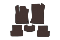 Dacia Sandero 2021- Rubber Floor Mats Carsuit (Brown) photo 1