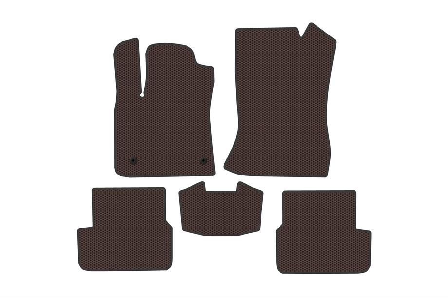 Dacia Sandero 2021- Rubber Floor Mats Carsuit (Brown) Image