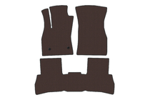 Fiat Doblo II 2010-2022 Rubber floor mats Carsuit V2 (2010-2015, Brown) photo 1