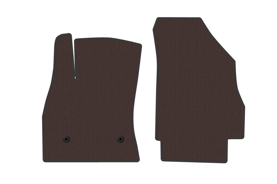 Fiat Doblo III 2023- Rubber Floor Mats Carsuit (Brown) Image