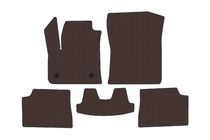 Fiat 600/600e 2023– Rubber Floor Mats Carsuit (Electric, Brown) photo 1