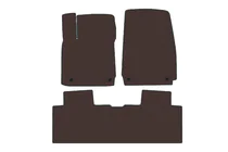 Hyundai Ioniq 6 2022- Rubber Floor Mats Carsuit (Brown) photo 1