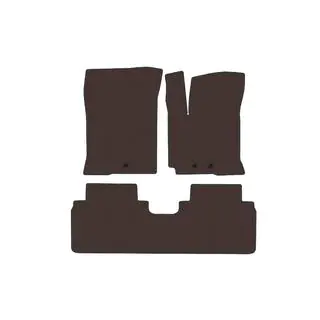 Rubber Floor Mats Carsuit (Brown)