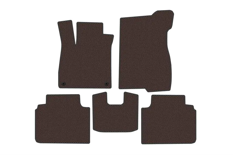 Honda Accord XI 2022- Rubber Floor Mats Carsuit (Brown) Image