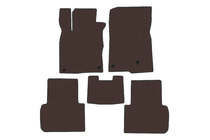 Honda Civic Sedan 2021- Rubber Floor Mats Carsuit (Brown) photo 1