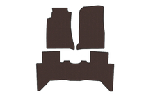 Isuzu D-Max 2011-2019 Rubber Floor Mats Carsuit (Brown) photo 1
