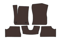 Jeep Avenger 2023- Rubber Floor Mats Carsuit (Brown) photo 1