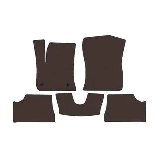 Rubber Floor Mats Carsuit (Brown)