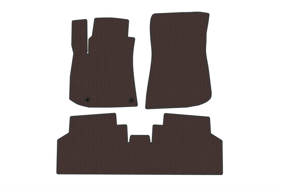 Kia Niro 2022– Rubber Floor Mats Carsuit (2023-, Electric, Brown) Image