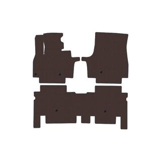 Rubber Floor Mats Carsuit (2 Rows, Brown) photo 1