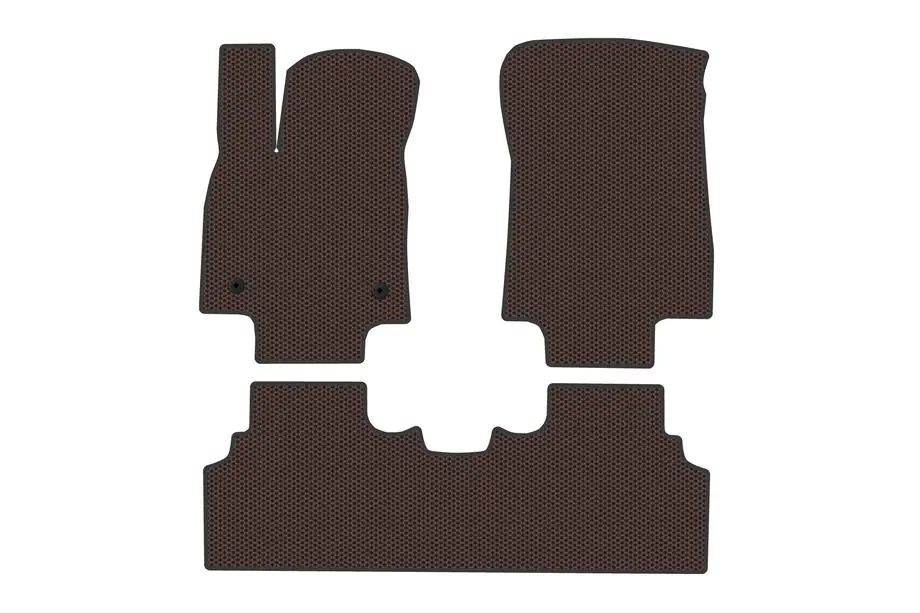 Kia EV3 Rubber Floor Mats Carsuit (Brown) Image