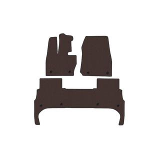 Rubber Floor Mats Carsuit (Brown) photo 1