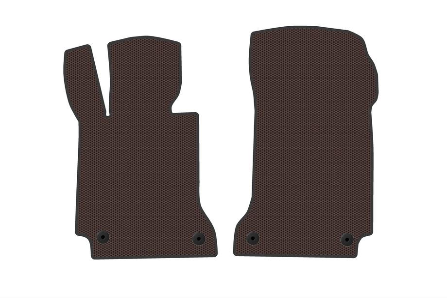 Mercedes E-class coupe C207 2010-2017 Rubber Floor Mats Carsuit (Brown) Image