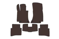 Mercedes E-class W214 2023- Rubber floor mats Carsuit (SD, Brown) photo 1