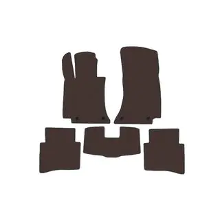 Rubber floor mats Carsuit (SD, Brown)