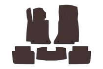 Mercedes CLE C236/A236 2024– Rubber Floor Mats Carsuit (Brown) photo 1