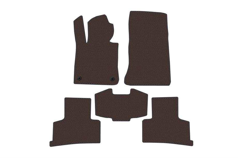 Mercedes GLC X254 2022- Rubber Floor Mats Carsuit (Brown) Image