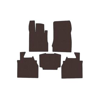 Carsuit rubber floor mats for interior (Long, Brown) photo 1