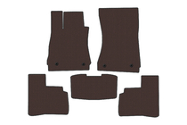 Mercedes S-class W221 2005-2013 Carsuit rubber floor mats (Short, Brown) photo 1