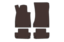 Mercedes S-class C217 Coupe 2014-2020 Rubber Floor Mats Carsuit (2017-2020, Brown) photo 1