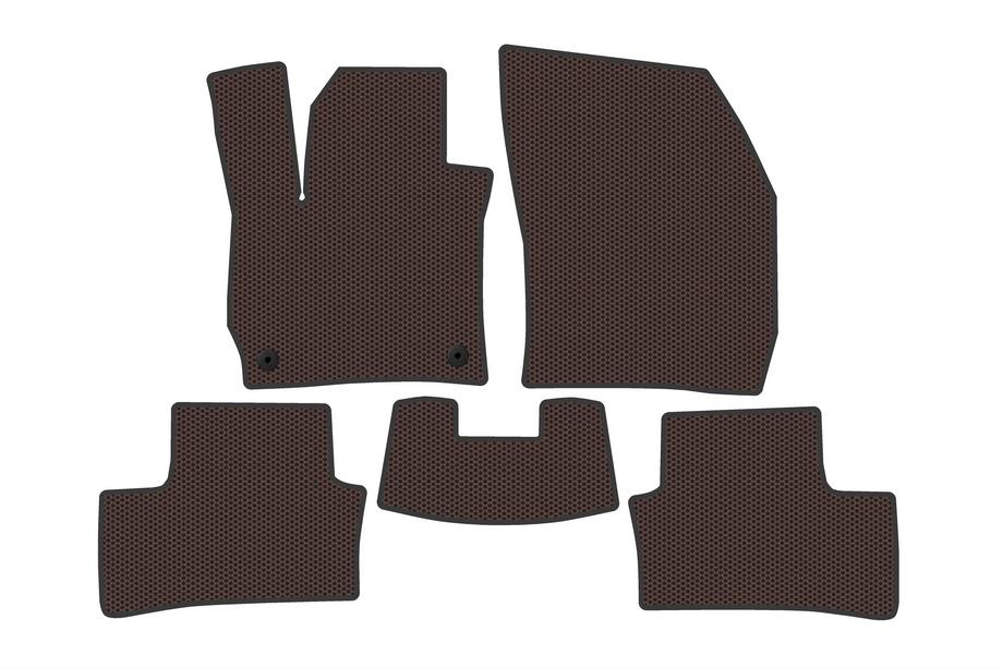Opel Astra L 2022- Rubber Floor Mats Carsuit (Electric, Brown) Photo 1