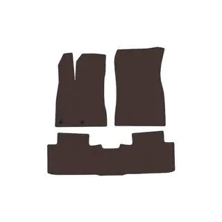 Rubber Floor Mats Carsuit (Brown) photo 1