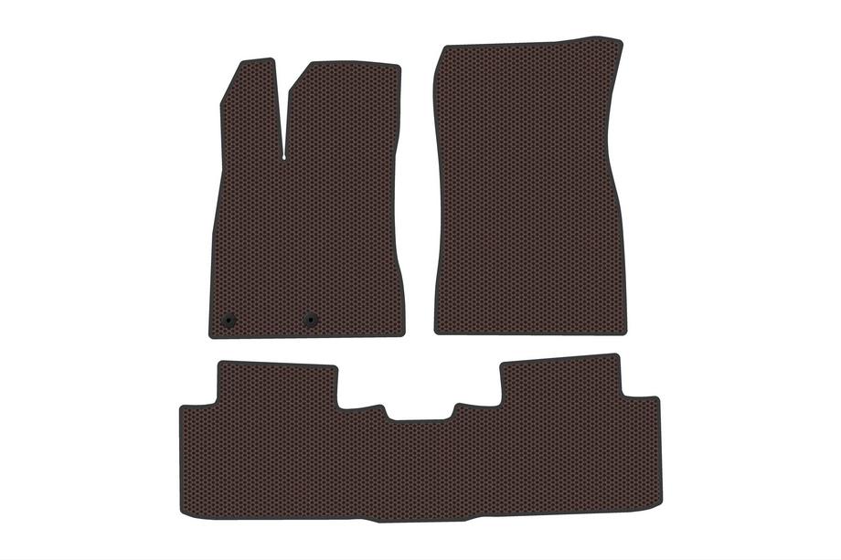 Opel Grandland 2024– Rubber Floor Mats Carsuit (Brown) Image
