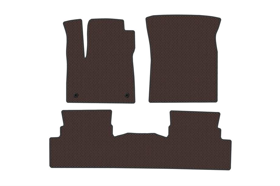 Opel Grandland X 2017- Rubber Floor Mats Carsuit (Brown) Image