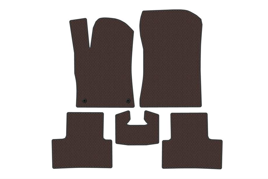 Peugeot 308 2021- Rubber Floor Mats Carsuit (Brown) Image