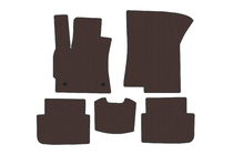 Renault Taliant 2021- Rubber Floor Mats Carsuit (Brown) photo 1
