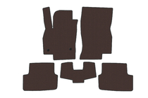 Seat Ibiza 2017- Rubber Floor Mats Carsuit (Brown) photo 1